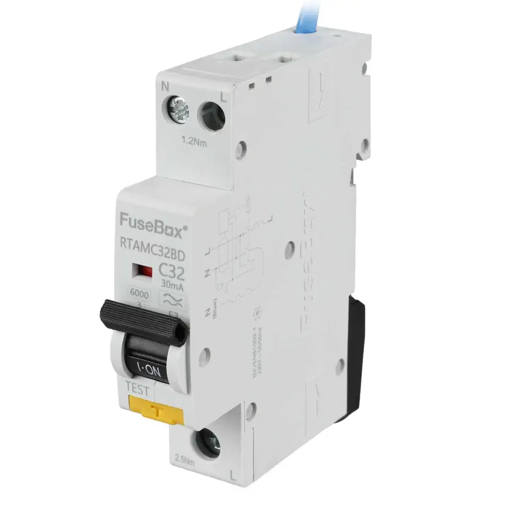 MINI 32A B RCBO 30MA 6KA