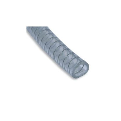 AG CLEAR PVC ARMORVIN HOSE 38mm ID PER METRE
