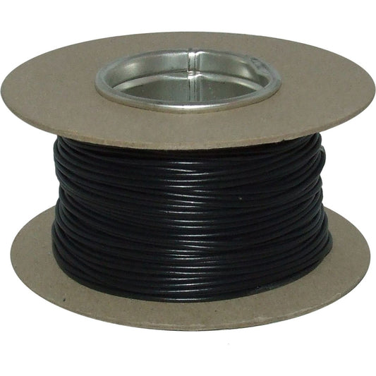 AMC 1 CORE TW CABLE 32/0.20 1.0mm2 (PER METRE) BLACK