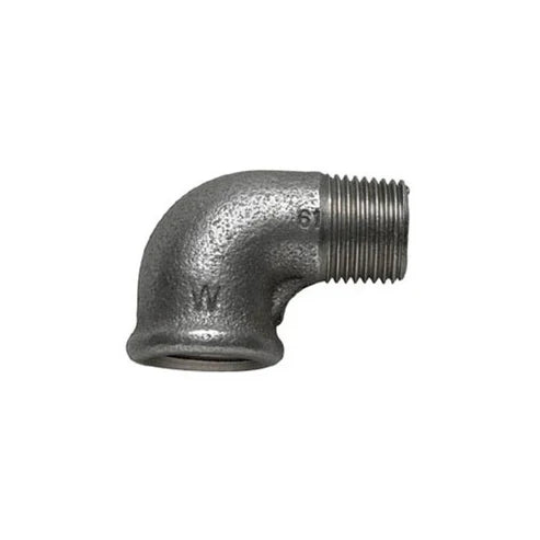 BLACK IRON 90 DEGREE MF ELBOW 2" BSP