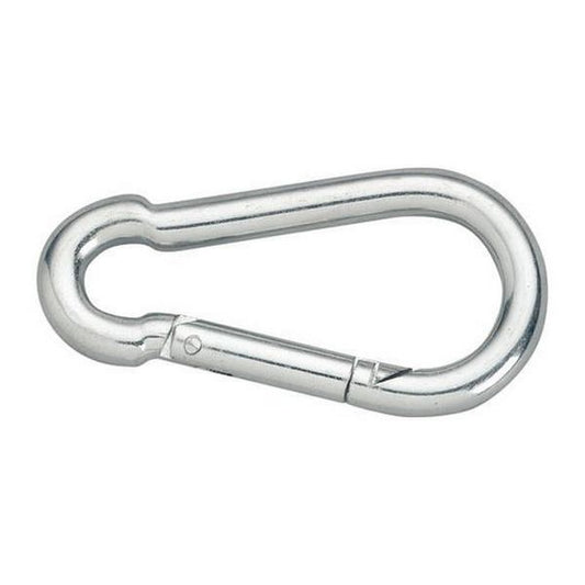 CARBINE HOOK STAINLESS STEEL 6mm