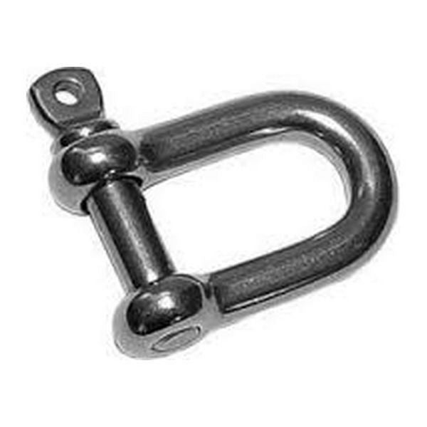 D SHACKLE STAINLESS STEEL 4mm
