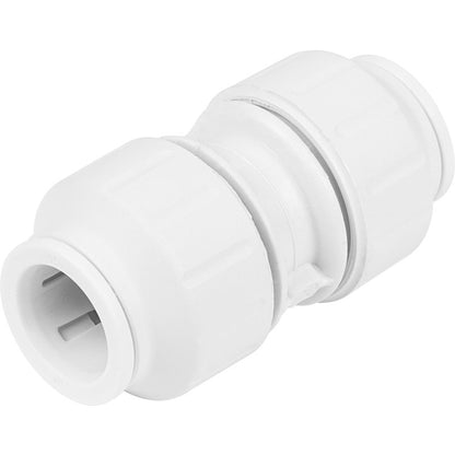JG Speedfit White Straight Coupler (Dia)22mm