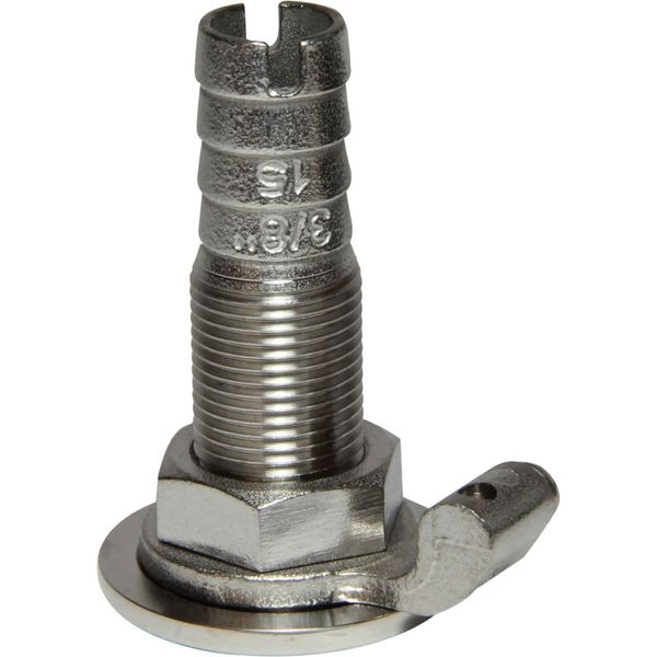 SKIN FITTING SS316 3/8"BSP-15mmHOSE