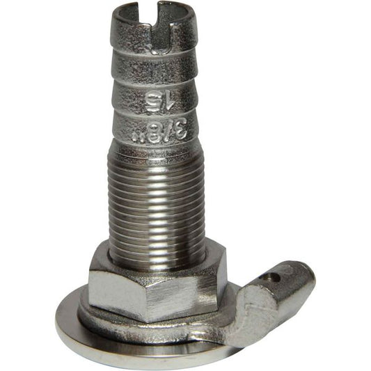 SKIN FITTING SS316 3/8"BSP-15mmHOSE