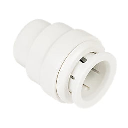 JG Speedfit Plastic Push-fit Stop end (Dia)15mm
