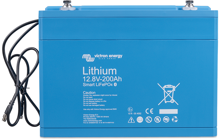 Victron Energy LiFePO4 Battery 12.8V 200Ah Smart Battery