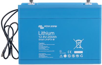 Victron Energy LiFePO4 Battery 12.8V 200Ah Smart Battery