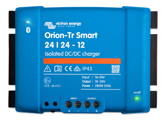 Victron Energy Orion-Tr Smart 24/24V 12A (280W) Isolated DC-DC Charger