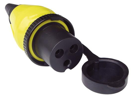 Plug 16A/250Vac (2p/3w) for Power Inlet 16A