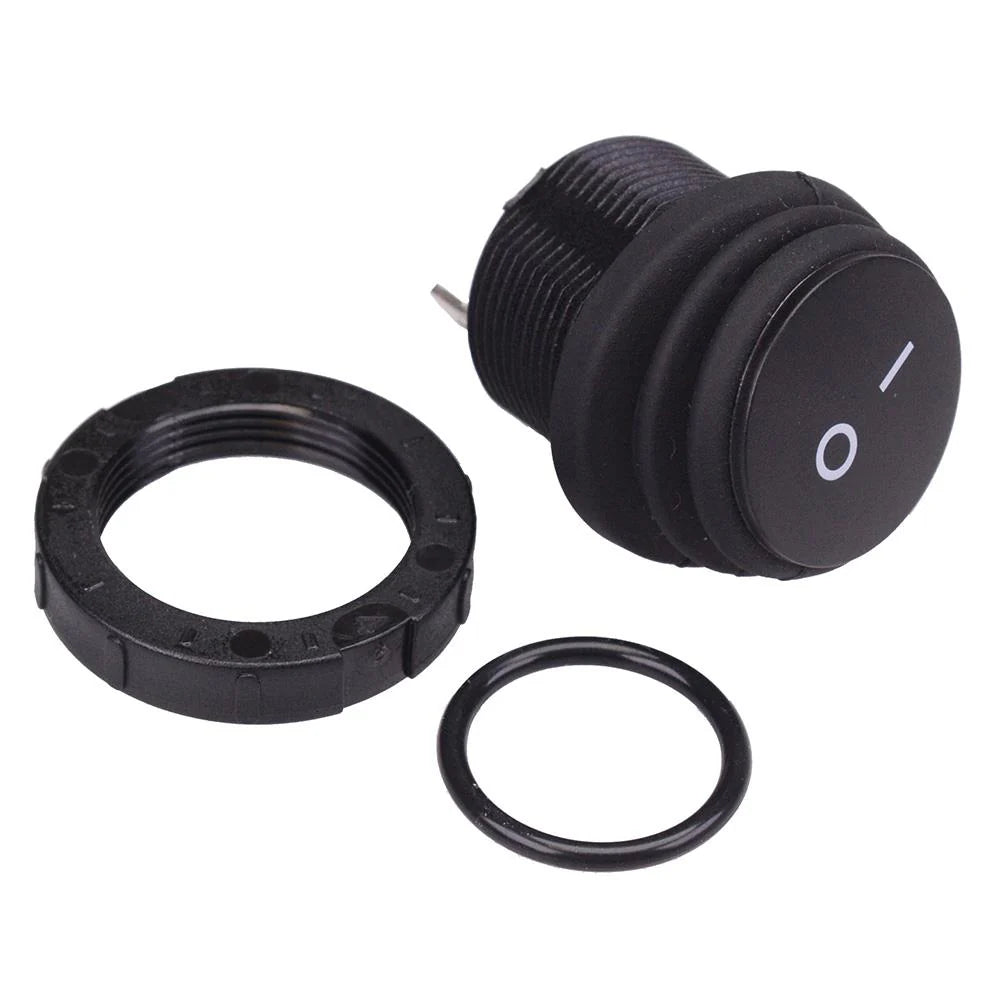 20mm Rounder Rocker Switch Waterproff On-Off Round 20mm Rocker Switch IP68 SP – JSA Marine ...