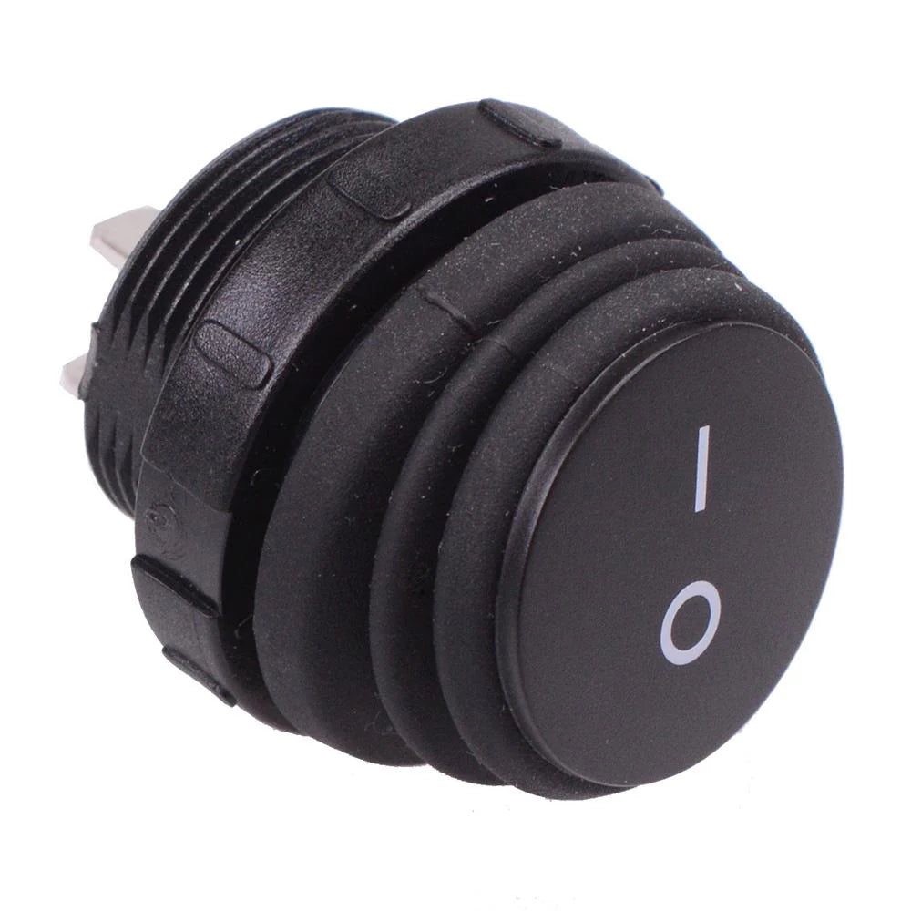 20mm Rounder Rocker Switch Waterproff On-Off Round 20mm Rocker Switch IP68 SP – JSA Marine ...