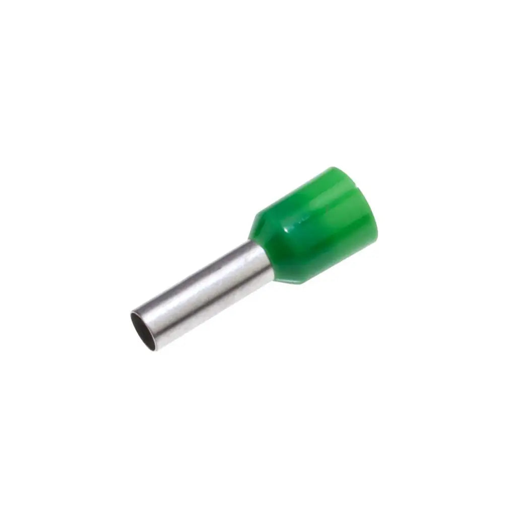 Bootlace Ferrule Single 6.0MM Green PK100